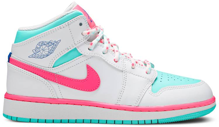 Air Jordan 1 Mid Digital Pink 555112-102